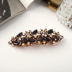 Заколка-автомат Queen Fair 9313892 золотистая, 1 шт