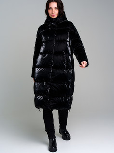 Пальто женское PlayToday 32326007 черное XL