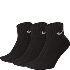 Носки Nike Nk V Cush Ankle-3P Value унисекс, размер M, SX4926-001