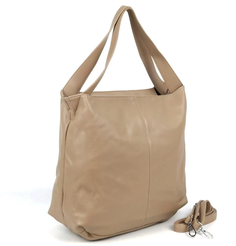 Женская сумка шоппер из эко кожи 2383 Хаки Fuzi House