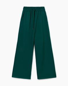 Спортивные брюки женские Gloria Jeans GAC022676 зеленые S/170 (40-42)
