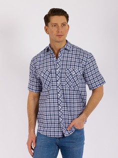 Рубашка мужская PALMARY LEADING GD57001101 синяя 2XL