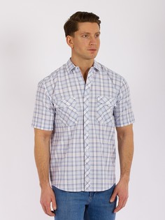 Рубашка мужская PALMARY LEADING GD57001101 голубая 4XL
