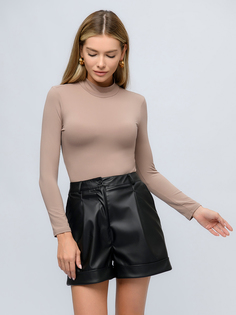Боди женское 1001dress RU03016 бежевое 42 RU