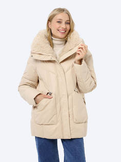 Куртка женская Vitacci RP9018-04 коричневая 46 RU