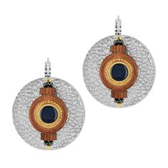 Серьги из бижутерного сплава TARATATA TT-W23-04732-108, бусины/смола/стразы