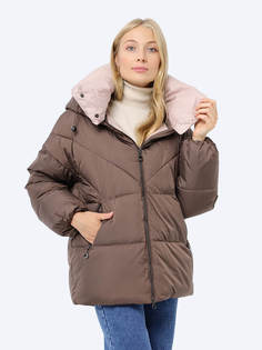Куртка женская Vitacci RP5201-04 коричневая 50 RU