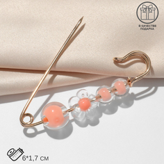 Брошь из бижутерного сплава Queen Fair 9613664, бусины