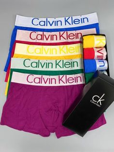 Комплект трусов мужских Calvin Klein CK1 в ассортименте XL, 5 шт.