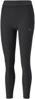 Леггинсы женские Puma Studio Yogini Luxe Mesh Inset Hw 7/8 Tight черные XS