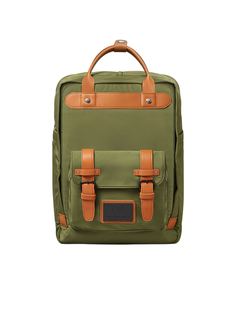 Рюкзак для ноутбука унисекс Gaston Luga Biten 15" olive/brown