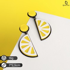 Серьги подвески из бижутерного сплава Queen Fair 4690301, пластик