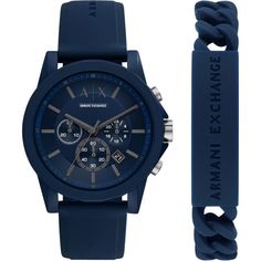Наручные часы унисекс Armani Exchange AX7128 синие