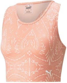 Топ женский Puma Studio Aop Crop Tank розовый XS