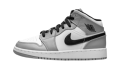 Кеды женские Jordan Air 1 Mid серые 40 EU