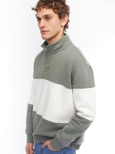 Свитшот мужской Zolla 01411417909175M1 хаки XL