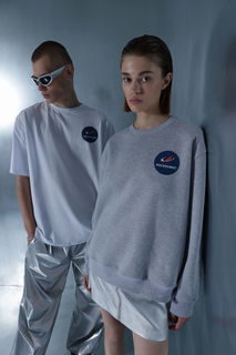 Свитшот женский Incity 1.1.2.23.01.07.00457/002036 серый S