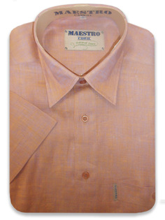Рубашка мужская Maestro Linen фиолетовая M