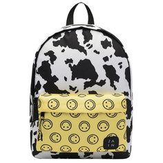 Рюкзак женский ZAIN z15 черно-желтый/белый, 42x28x14 см