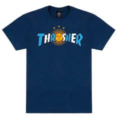 Футболка мужская Thrasher Argentina синяя XL