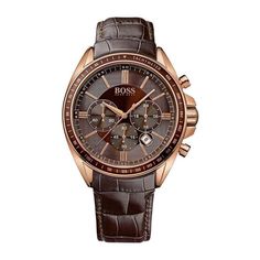 Наручные часы унисекс HUGO BOSS HB1513093 коричневые