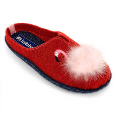 Тапочки женские Inblu 288083090 красные 38 RU