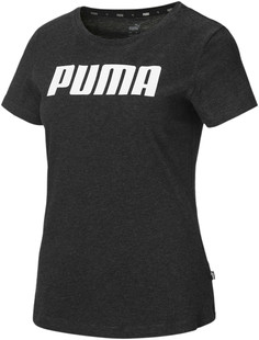 Футболка женская Puma Ess Tee Dark Gray Heather серая XS