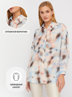 Рубашка женская Zolla 02411117Y52351P0 голубая XS