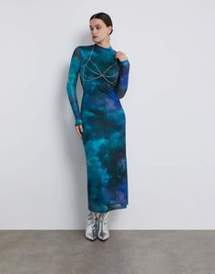 Платье женское Gloria Jeans GDR028081 разноцветное S (40-42)