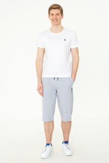 Трикотажные шорты мужские U.S. POLO Assn. G081SZ0OS0DUSTYIY022 серые XL