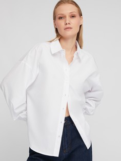 Рубашка женская Zolla 02411117Y4130100 белая L