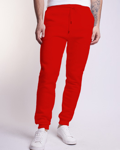 Спортивные брюки мужские Uzcotton M-SH красные XXL