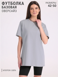 Футболка женская Апрель 586жен001Р серая 84-92/164