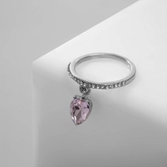 Кольцо из бижутерного сплава р. 16 Queen Fair 9340162, стразы