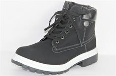 Ботинки женские NoBrand DEC051223-4 черные 36 RU