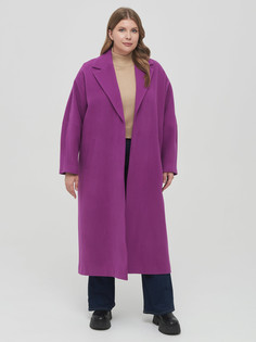 Пальто женское Giulia Rosetti 67115 фиолетовое 46 RU