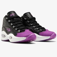 Спортивные кроссовки унисекс Reebok Question Mid черные 7 US