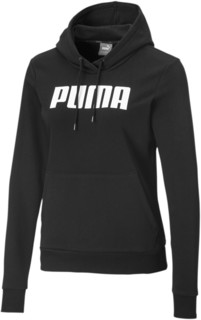 Худи женское Puma Ess Hoody Tr Cotton Black черное S