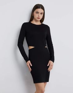 Платье женское Gloria Jeans GDR027919 черное L (48-50)