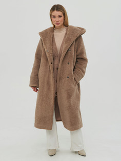 Шуба женская Giulia Rosetti 65096 бежевая 48 RU