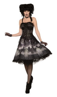 Платье карнавальное женское Bristol ac80713 черное one size