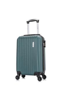 Чемодан унисекс LCase темно-зеленый, 53х33.5х20.5 см