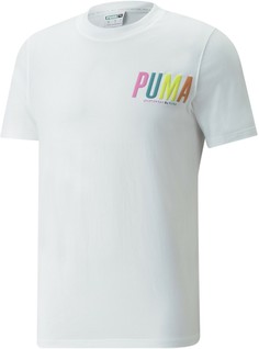 Футболка мужская Puma Swxp Graphic Tee белая S