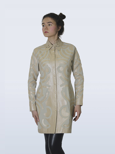 Платье женское CHS1990 1 бежевое 44-46 RU