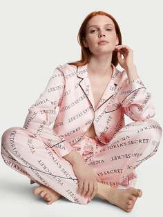Пижама женская Victorias Secret 11171284 розовая L Regular