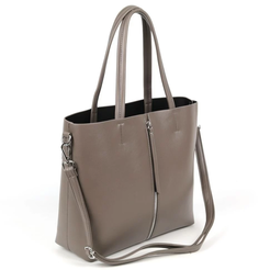 Женская сумка шоппер из эко кожи 5325-836 Таил Грей Fuzi House
