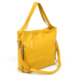 Женская сумка шоппер из эко кожи 2330 Елоу Fuzi House