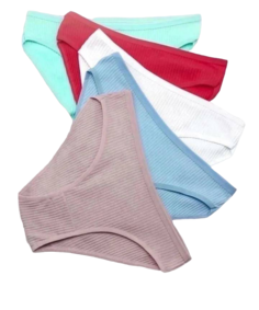 Комплект трусов женских 3501 в ассортименте 2XL, 5 шт. No Brand