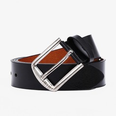 Ремень мужской 10058743 черный, 120 см No Brand
