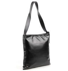 Женская плоская сумка хобо из эко кожи 8022 Блек (132488) Fuzi House